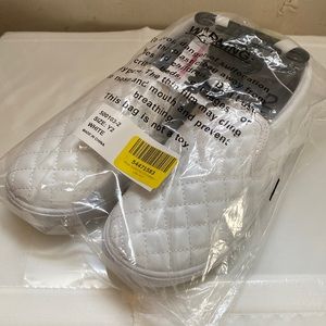 Chillipop Little Girl size 2 quilted slip-on sneaker